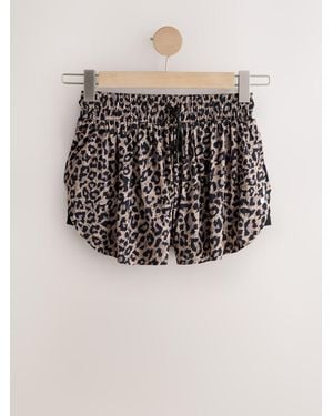 Next Active Sports Jersey Layer Running Shorts With Pockets - Multicolor