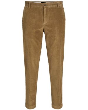 Jack & Jones Corduroy Chino Trousers - Natural