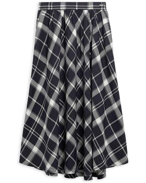 Barbour Baiton Midi Skirt - Blau