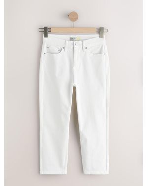 Next Slim Cropped Jeans - White