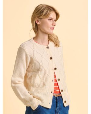 Brakeburn Pebble Cardigan - Natural