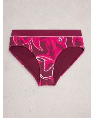 White Stuff Valley Bikini Bottoms - Pink