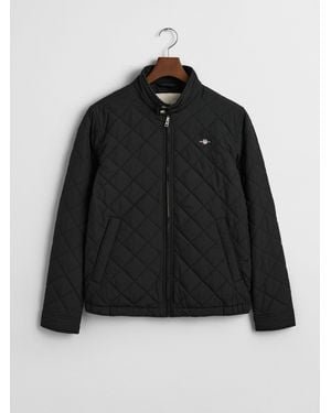 GANT Quilted Windcheater Jacket - Black