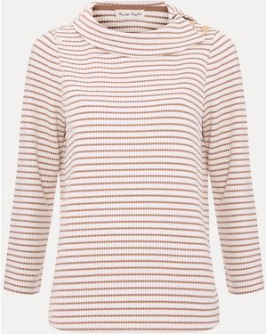 Phase Eight Remy Textured Top - Brown