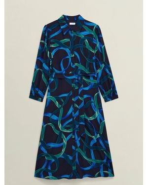 Hobbs Alis Dress - Blue