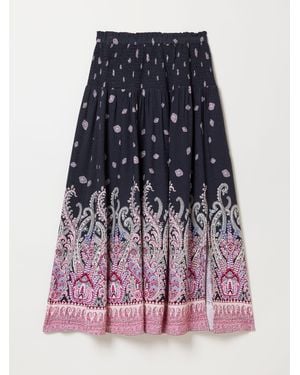 FatFace Fatface Harper Midi Skirt - Multicolor