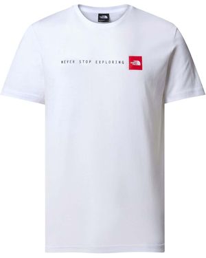 The North Face Never Stop Exploring T-Shirt - White