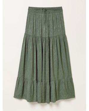 FatFace Fatface Jayla Maxi Skirt - Green