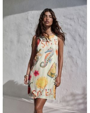 Next Jersey Shift Dress - Multicolor