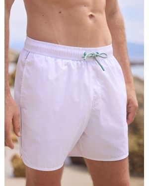 Next Piped Swim Shorts - Purple