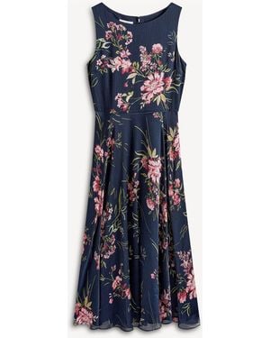 Hobbs Petite Carly Dress - Blue