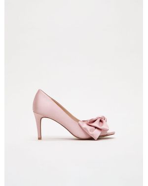 Phase Eight Satin Court Shoes - Pink