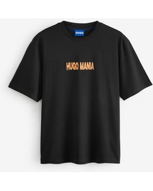 HUGO Mania T-Shirt - Black