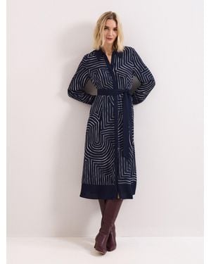 Phase Eight Charlotte Midi Dress - Blue