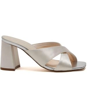 Rainbow Club Lily Mules - White