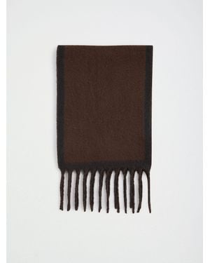 Lipsy Reversible Brushed Scarf - Brown