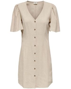Jdy Mini Shirt Dress - Natural