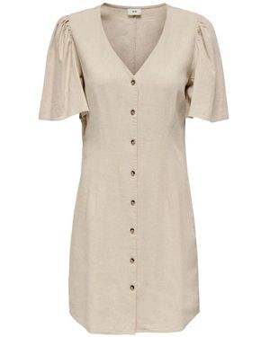 Jdy Mini Shirt Dress - Natural