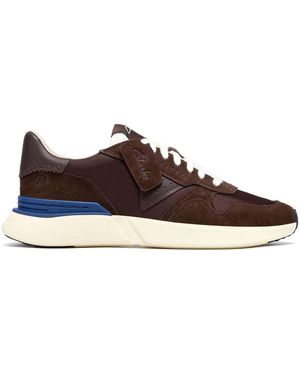 Clarks Craft Wick Lace Shoes - Braun