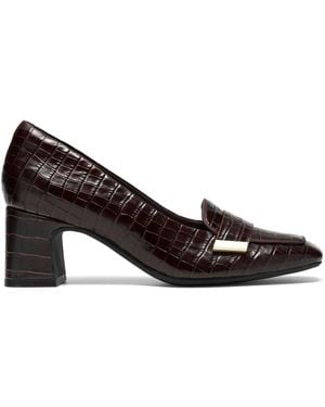 Clarks Fernie Edge Shoes - Braun