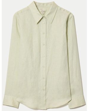 Jigsaw Classic Linen Shirt - Natural