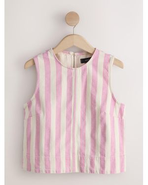 Next Denim Shell Top - Pink