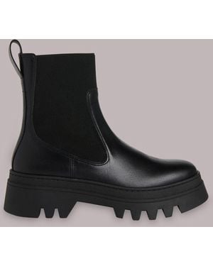 Whistles Chunky Hatton Chelsea Boots - Black