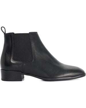 Dune Pinni Ankle Boots - Black