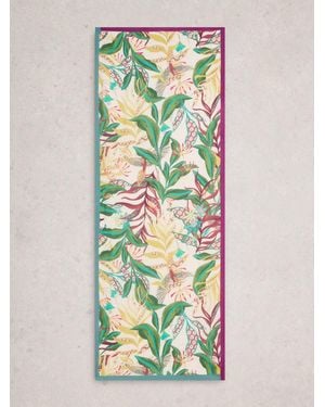 White Stuff Sophie Printed Scarf - Green