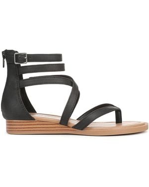 Blowfish Adrian Regular Fit Toe Post Sandals - Black
