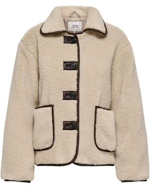 Jdy Borg Teddy Jacket - Natural