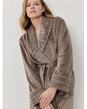 ARUELLE Demi Taupe Bathrobe - Brown