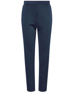 M Com Ponte Tailored Pants - Blue