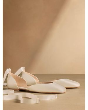 Russell & Bromley Overton Two Part Shoes - Natural
