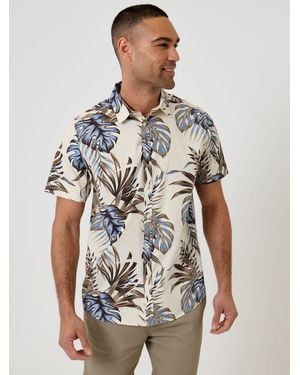 Threadbare Short Sleeve Shirt - Gray