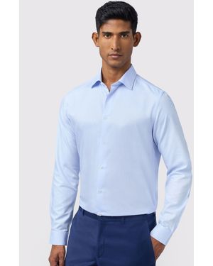 Ted Baker Triton Micro Dot Shirt - White