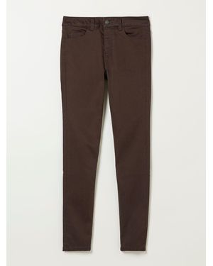 FatFace Fatface Hayle Chocolate Five Pocket Jeggings - Brown