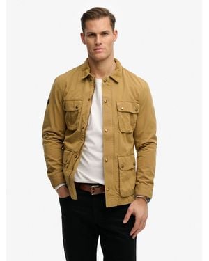 Superdry Cotton Burford Jacket - Metallic