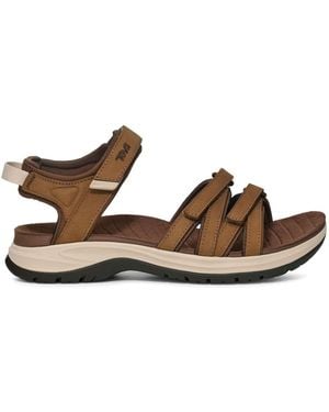 Teva Tirra Sport Leather Sandals - Brown