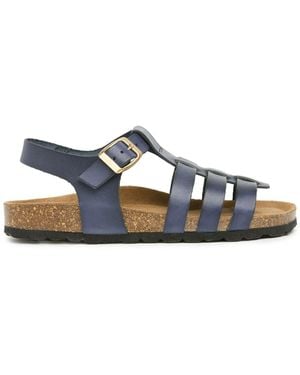 Celtic & Co. Leather Gladiator Sandals - Blue