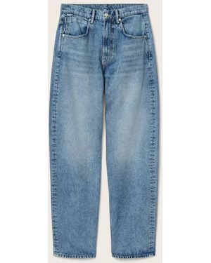AllSaints Rivet Slouch Jeans - Blue