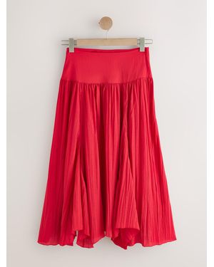 Next Textured Midi Skirt