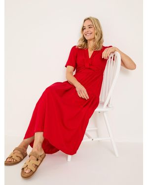 FatFace Fatface Gigi Midi Dress - Red