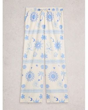 White Stuff Penny Beach Pants - Blue