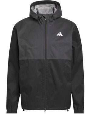 adidas Golf Ultimate365 Climaproof Full-Zip Waterproof Jacket - Black