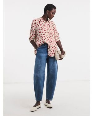 JD Williams Printed Shirt - Blue
