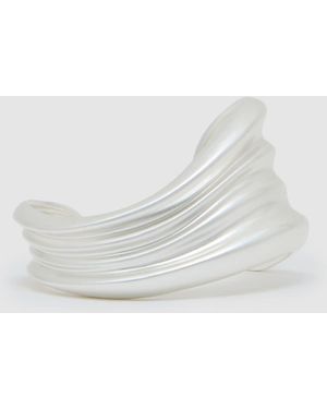 Reiss Florence Fluid Sculpted Cuff - White