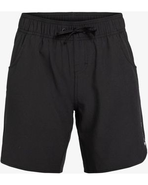 Roxy Wave 7 Inch Long Logo Board Shorts - Black