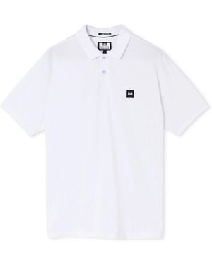 Weekend Offender Heathcote Badge Polo Shirt - White