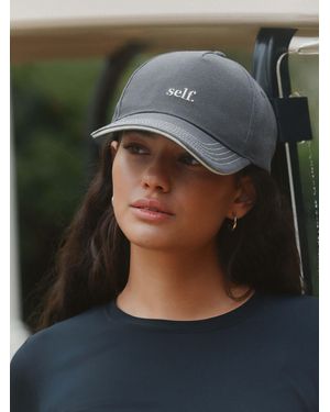 Self Slogan Cap - Grey